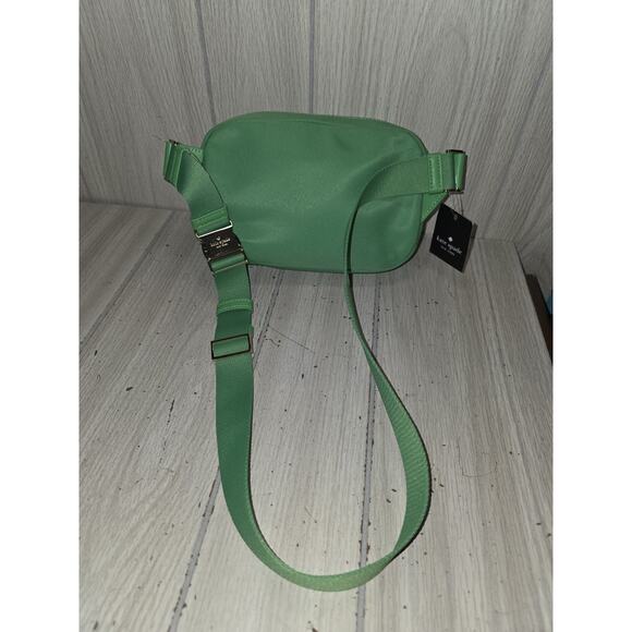 Kate Spade New York EMMA Belt Bag Fanny Pack Nylon Brat Green NWT - Picture 8 of 8